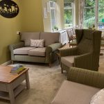 Country lifestyle lounge with dining area at Attleborough Grange