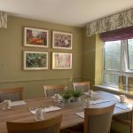 Country lifestyle dining room at Sycamores