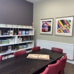 The art and activity room at Attleborough Grange